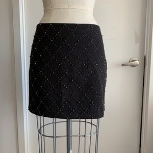Club Monaco Studded Mini Skirt SIZE 6